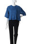 linen double crew neck shirt シャツ ミズイロインド/mizuiro ind