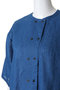 linen double crew neck shirt シャツ ミズイロインド/mizuiro ind