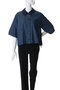 half slv denim shirt シャツ ミズイロインド/mizuiro ind