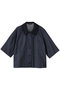 half slv denim shirt シャツ ミズイロインド/mizuiro ind navy