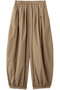 tuck ballon PT パンツ ミズイロインド/mizuiro ind beige