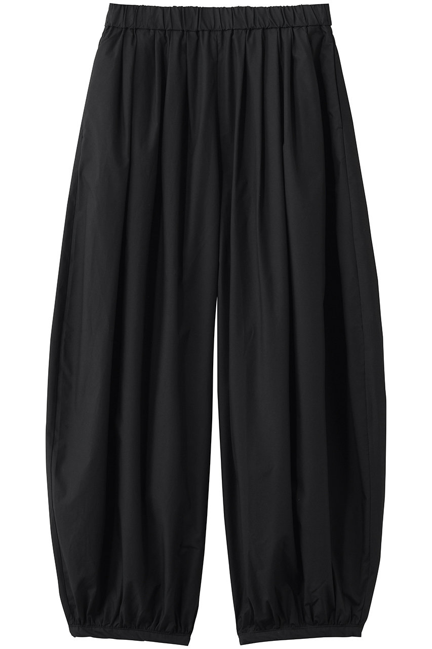 ミズイロインド/mizuiro indのtuck ballon PT パンツ(black/2-260095)