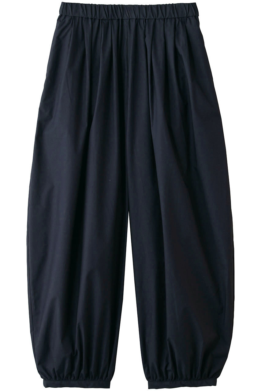 mizuiro ind tuck ballon PT パンツ (navy, F) ミズイロインド ELLE SHOP