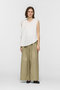 wide chino PT with belt パンツ ミズイロインド/mizuiro ind