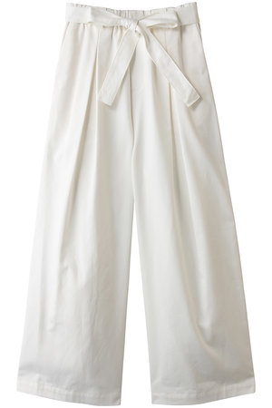 ミズイロインド/mizuiro indのwide chino PT with belt パンツ