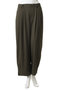 tuck hem cocoon PT パンツ ミズイロインド/mizuiro ind
