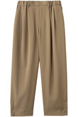 tuck hem cocoon PT パンツ