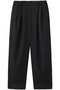 tuck hem cocoon PT パンツ ミズイロインド/mizuiro ind blackA