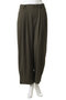 tuck hem cocoon PT パンツ ミズイロインド/mizuiro ind