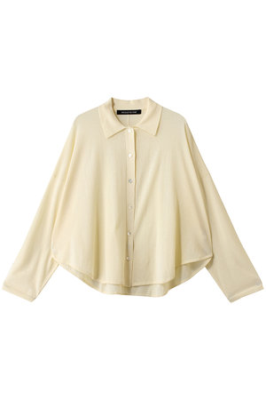 ミズイロインド/mizuiro indのshirt collar shirt C/D カーディガン