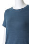 crew neck T Tシャツ ミズイロインド/mizuiro ind
