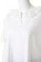 frill collar skipper  T shirt シャツ ミズイロインド/mizuiro ind
