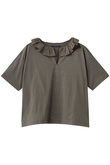 frill collar skipper  T shirt シャツ