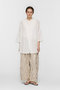 half slv wide shirt シャツ ミズイロインド/mizuiro ind