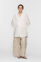 half slv wide shirt シャツ ミズイロインド/mizuiro ind