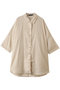 half slv wide shirt シャツ ミズイロインド/mizuiro ind pink