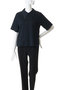 long collar T shit Tシャツ ミズイロインド/mizuiro ind