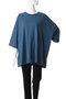 crew neck wide tunic チュニック ミズイロインド/mizuiro ind