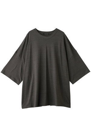 ミズイロインド/mizuiro indのcrew neck wide tunic チュニック(110500/110505)