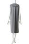 pleats collar N/S OP ワンピース ミズイロインド/mizuiro ind