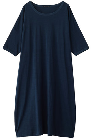 ミズイロインド/mizuiro indのcrew neck wide OP ワンピース(110500/110503)