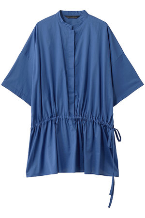 ミズイロインド/mizuiro indのwaist gather P/O shirt シャツ(110400/110402)