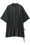 waist gather P/O shirt シャツ ミズイロインド/mizuiro ind c.gray