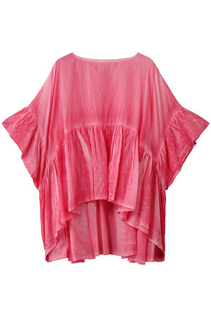 ミズイロインド/mizuiro indのpigment dye volume flare P/O プルオーバー(110400/110402)
