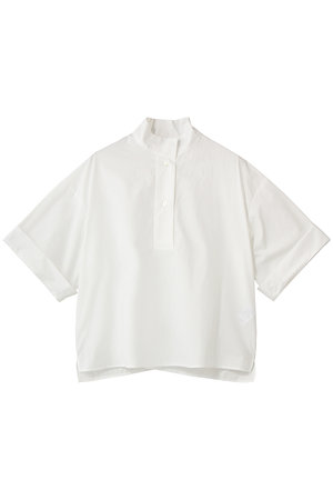 ミズイロインド/mizuiro indのoblong collar  P/O shirt シャツ(110400/110402)