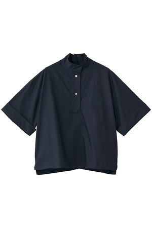 ミズイロインド/mizuiro indのoblong collar  P/O shirt シャツ(110400/110402)