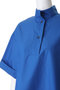 oblong collar  P/O shirt シャツ ミズイロインド/mizuiro ind