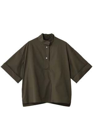 ミズイロインド/mizuiro indのoblong collar  P/O shirt シャツ(110400/110402)
