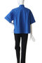 oblong collar  P/O shirt シャツ ミズイロインド/mizuiro ind