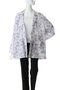 flower print wide shirt JK ジャケット ミズイロインド/mizuiro ind