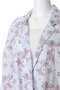 flower print wide shirt JK ジャケット ミズイロインド/mizuiro ind