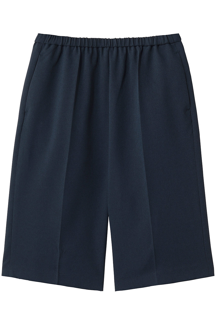 ミズイロインド/mizuiro indのcenter press short PT パンツ(navy/2-260114)