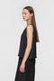 satin JQ tank TOP トップ ミズイロインド/mizuiro ind