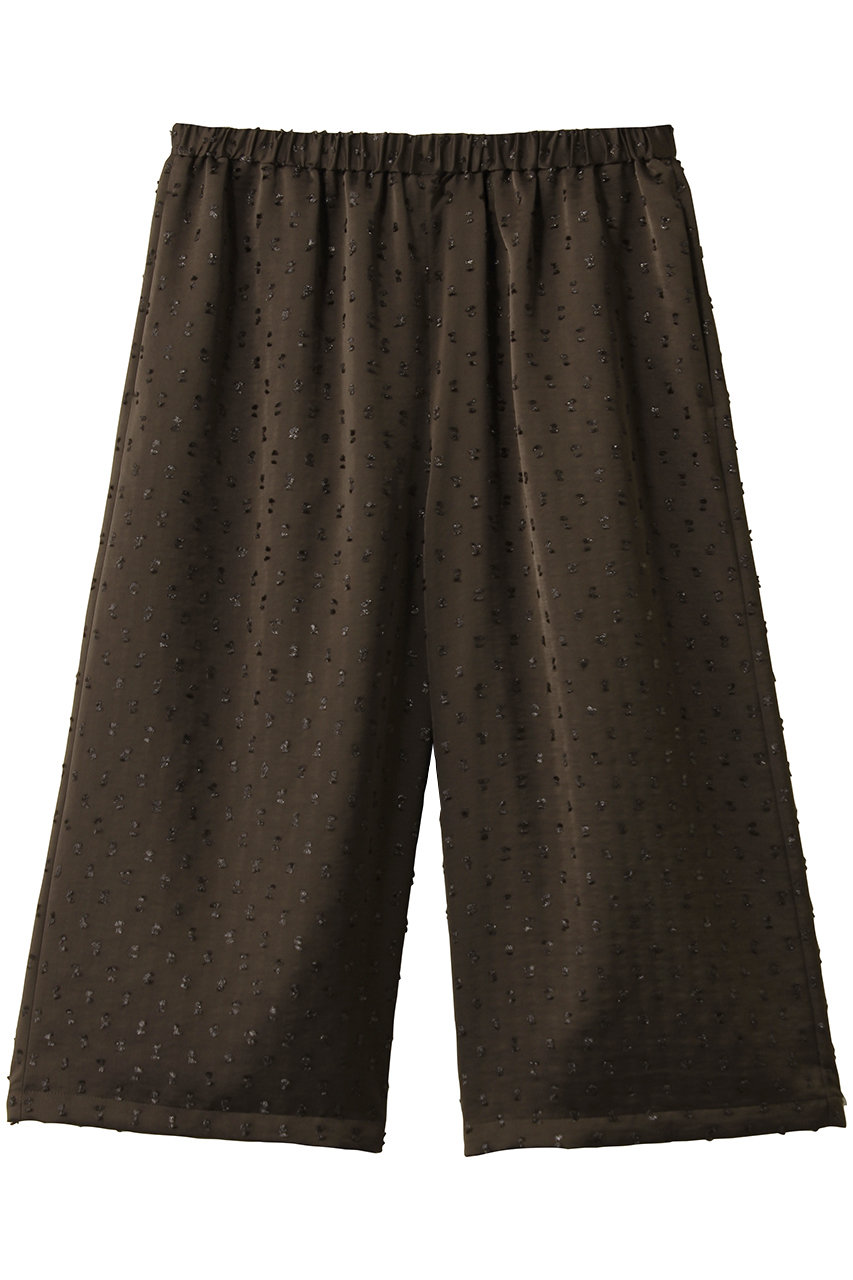 ミズイロインド/mizuiro indのsatin JQ culotte PT パンツ(brown/2-260107)