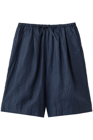 ミズイロインド/mizuiro indのlinen wide half PT パンツ(110600/110603)