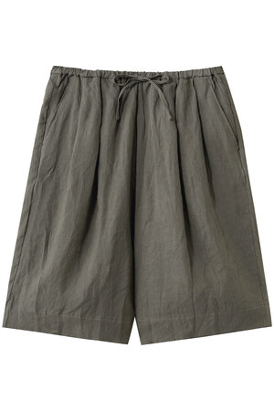 ミズイロインド/mizuiro indのlinen wide half PT パンツ(110600/110603)