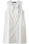lace frill N/S OP ワンピース ミズイロインド/mizuiro ind off white