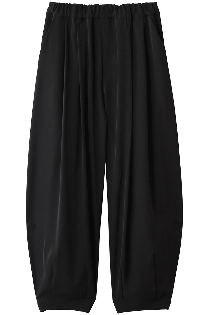 mizuiro ind volume wide PT パンツ (black, F) ミズイロインド ELLE SHOP