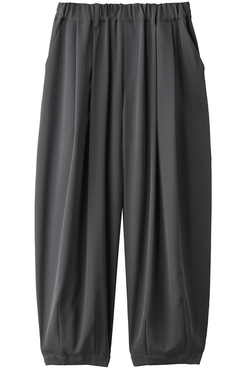 mizuiro ind volume wide PT パンツ (gray, F) ミズイロインド ELLE SHOP