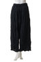 wrinkle pleats stripe wide easy PT パンツ ミズイロインド/mizuiro ind