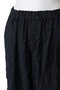 wrinkle pleats stripe wide easy PT パンツ ミズイロインド/mizuiro ind