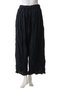 wrinkle pleats stripe wide easy PT パンツ ミズイロインド/mizuiro ind