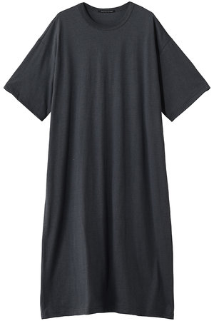 ミズイロインド/mizuiro indのcrew neck long OP ワンピース(110500/110503)