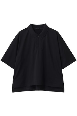 ミズイロインド/mizuiro indのzip polo shirt シャツ(110400/110402)