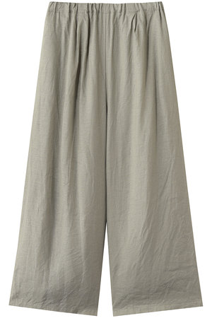 ミズイロインド/mizuiro indのlinen wide easy PT パンツ(110600/110601)