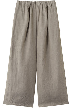 ミズイロインド/mizuiro indのlinen wide easy PT パンツ(110600/110601)
